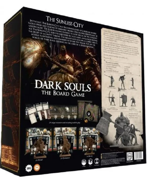 DARK SOULS THE BOARD GAME: THE SUNLESS CITY CORE SET - EN